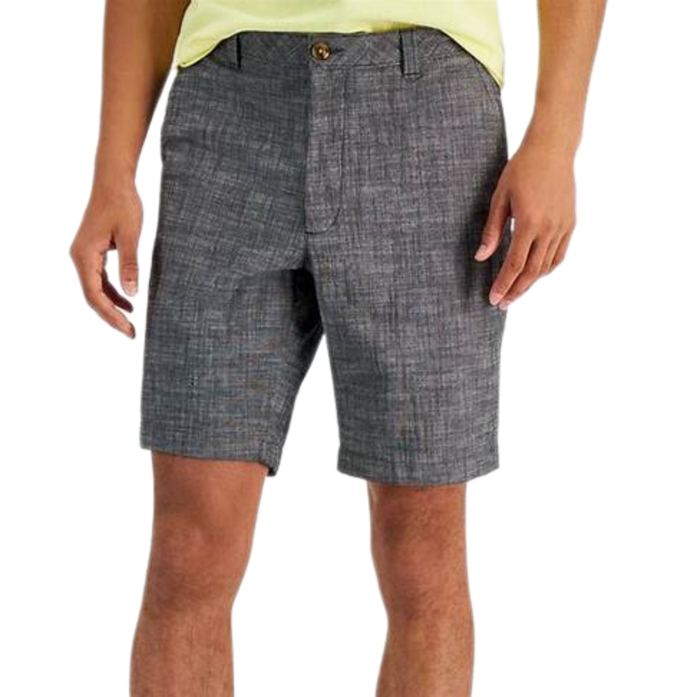 Club Room 4 Way Stretch Charcoal Shorts, Size 40